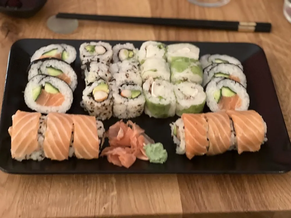 Plateau de Délicieux Sushis